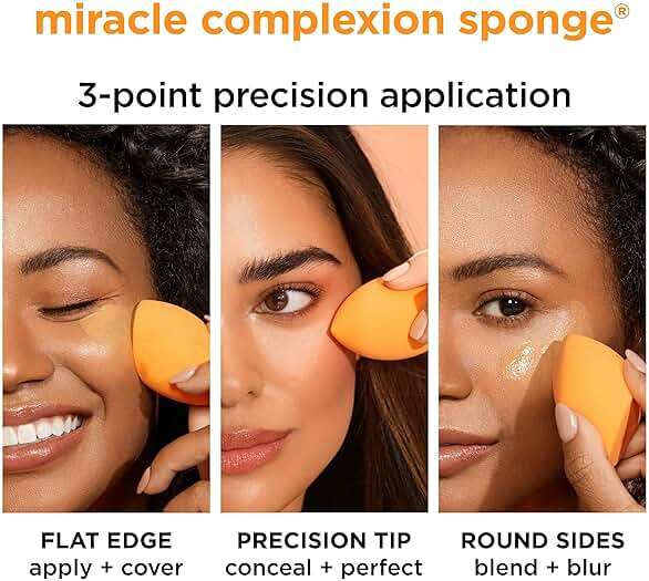 Real Techniques Miracle Complexion Sponge Duo, 2 Count - Image 5