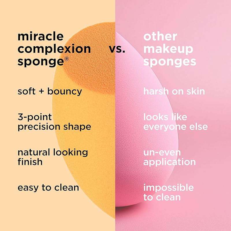 Real Techniques Miracle Complexion Sponge Duo, 2 Count - Image 6