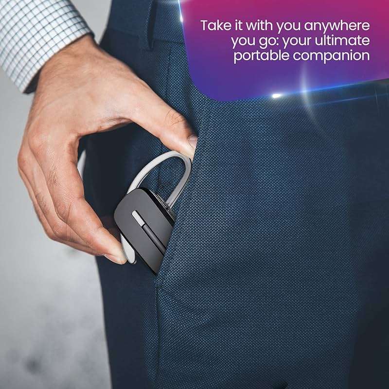 Grandstream Compatible Plantronics VoIP Wireless Headset Bundle - Grandstream Phones: GXP1610, GXP1620, GXP1625, GXP1625, GXP1628, GXP2130, GXP2140, GXP2160, GXV3240, GXV3275 - Image 9