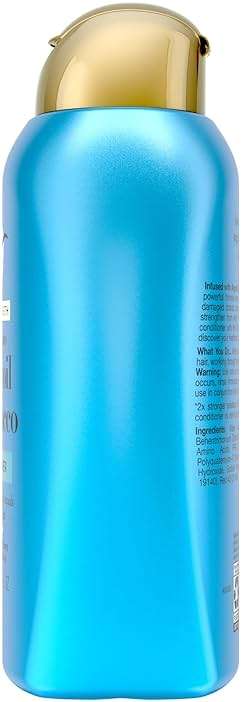 OGX Extra Strength Hydrate & Repair + Argan Oil of Morocco Conditioner for Dry, Damaged Hair, Cold-Pressed Argan Oil to Moisturize Hair, Paraben-Free, Sulfate-Free Surfactants, 13 Fl Oz - Image 5