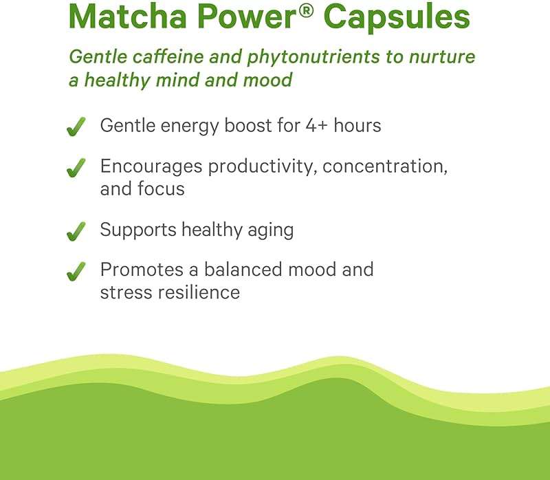 PURE SYNERGY Matcha Power | Organic Matcha Green Tea Capsules | Ceremonial Grade Supplement with EGCG | for Enhanced Energy & Alertness (90 Capsules) - Image 4