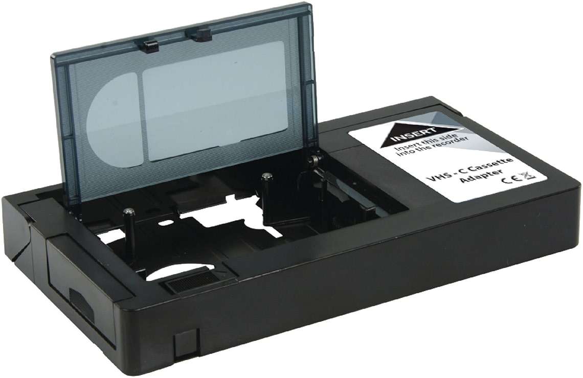 Konig Motorised VHS-C Compact Video Cassette Tape Adaptor Battery Operated Camcorder - Image 2