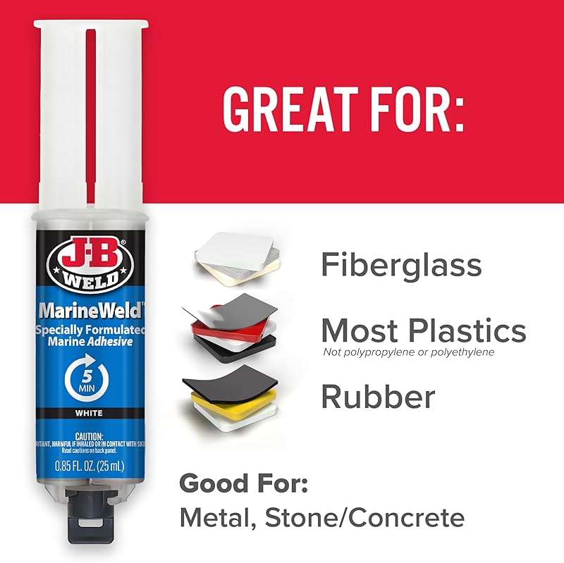 J-B Weld 50172 25 ml. MarineWeld Syringe - Image 6