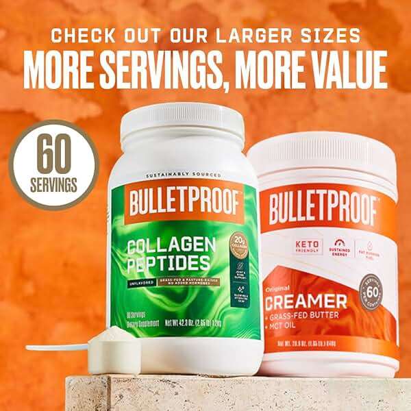 Bulletproof Unflavored Collagen Peptides Powder, 20g Grass-Fed Collagen Protein and Amino Acids for Skin, Bones and Joints, 17.6 Ounces - Image 7