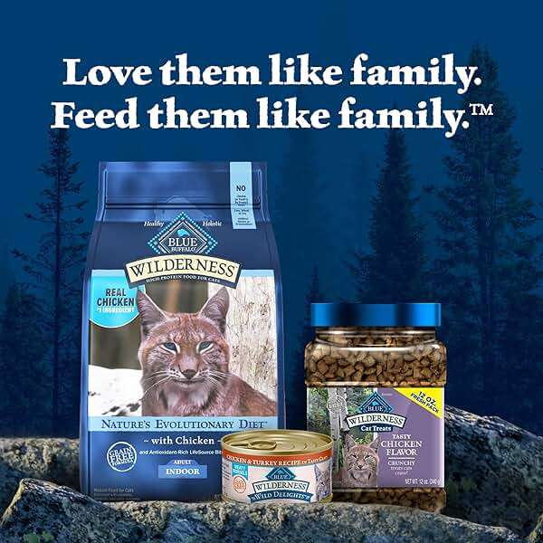Blue Buffalo Wilderness Chicken Natural High-Protein Grain-Free Dry Food for Adult Indoor Cats, Real Chicken First, Antioxidant-Rich LifeSource Bits Support Immunity, Promotes Strong Muscles, 11 lbs. - Image 11