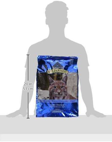 Blue Buffalo Wilderness Chicken Natural High-Protein Grain-Free Dry Food for Adult Indoor Cats, Real Chicken First, Antioxidant-Rich LifeSource Bits Support Immunity, Promotes Strong Muscles, 11 lbs. - Image 3