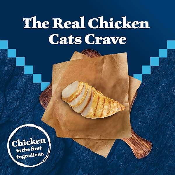 Blue Buffalo Wilderness Chicken Natural High-Protein Grain-Free Dry Food for Adult Indoor Cats, Real Chicken First, Antioxidant-Rich LifeSource Bits Support Immunity, Promotes Strong Muscles, 11 lbs. - Image 5