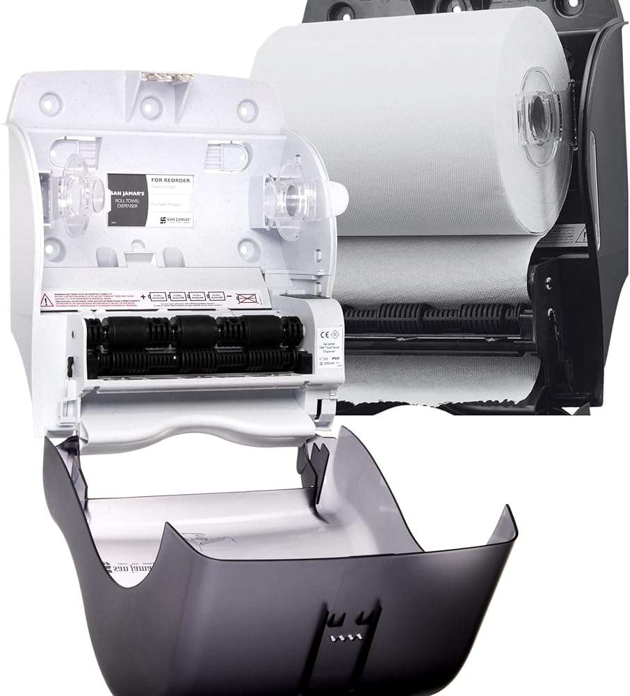 SJMT8400TBK - Smart Essence Electronic Roll Towel Dispenser - Image 5