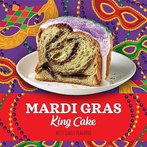 Community Coffee Mardi Gras King Cake Flavored 12 Ounces, Medium Roast Ground Coffee, 12 Ounce Bag (Pack of 1) - Image 4