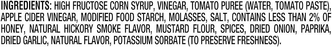 Kraft Hint of Honey Slow-Simmered Barbecue BBQ Sauce, 18 oz Bottle - Image 3