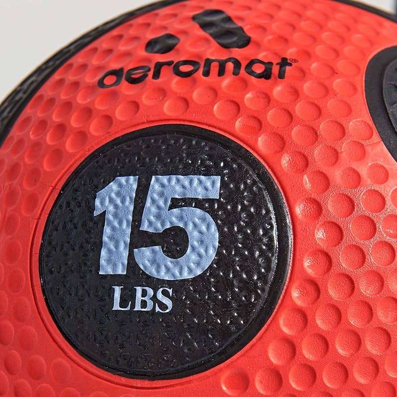 Power Rope Medicine Ball in Red - Image 1