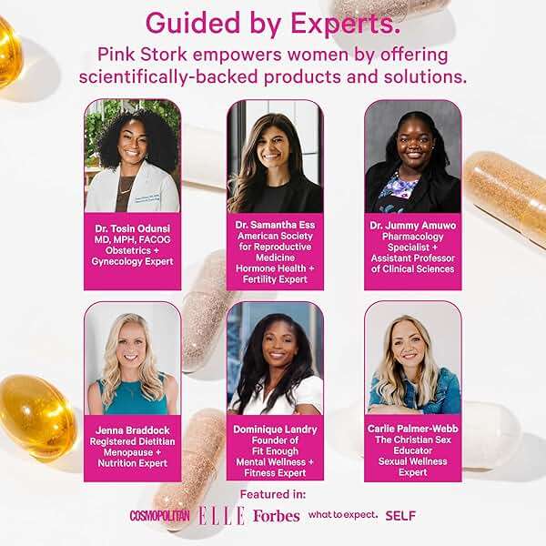 Pink Stork Liquid Prenatal Vitamins for Women - Berry Flavor Organic Food Blend - Fertility, Pregnancy, Postpartum Essentials - Morning Sickness Support - Breastfeeding & Lactation - 32 Servings - Image 6