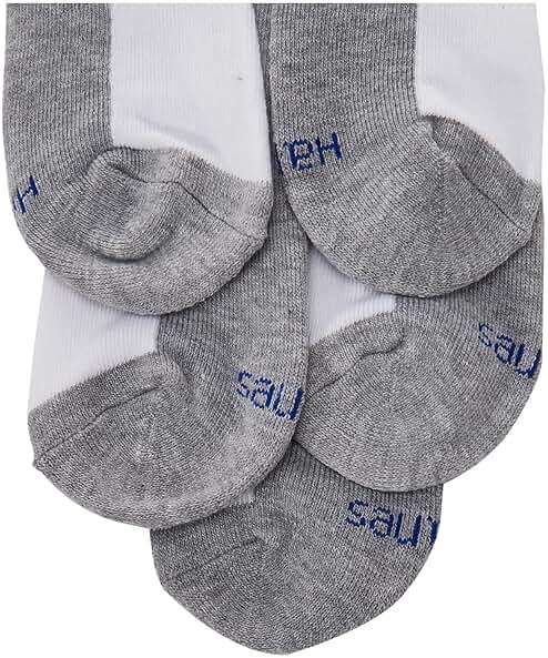 Hanes Boys' Socks Pack, Double Tough Moisture Wicking Ankle, Crew, No Show Socks, 12 & 14 Pair Packs - Image 2