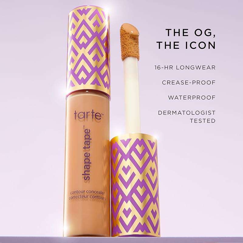 tarte shape tape concealer – Full-Coverage Creaseless Soft Matte Finish, Brightening Under-Eye & Face Makeup, 16hr Longwear, Vegan & Cruelty-Free - Image 7