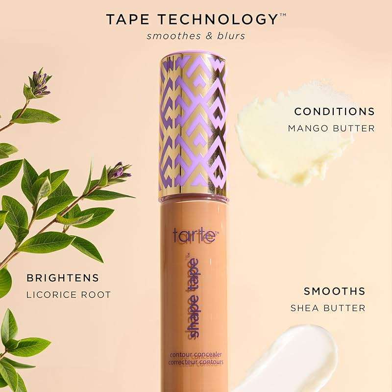 tarte shape tape concealer – Full-Coverage Creaseless Soft Matte Finish, Brightening Under-Eye & Face Makeup, 16hr Longwear, Vegan & Cruelty-Free - Image 8