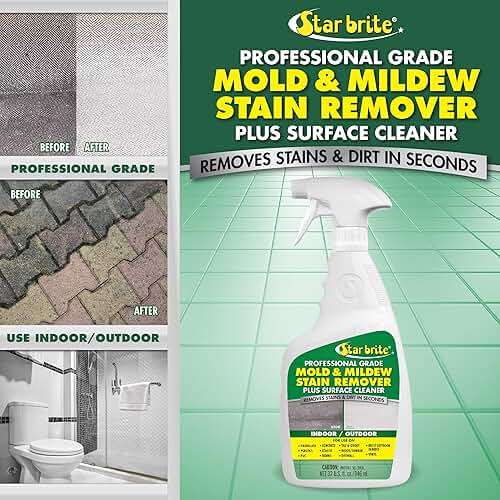 STAR BRITE Professional Grade Mold & Mildew Stain Remover - 32 OZ (120032) - Image 3