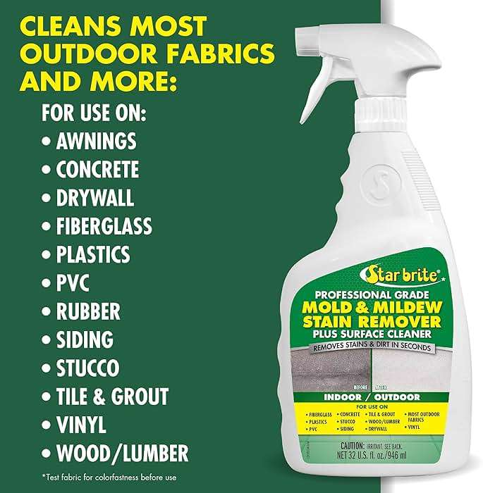 STAR BRITE Professional Grade Mold & Mildew Stain Remover - 32 OZ (120032) - Image 4