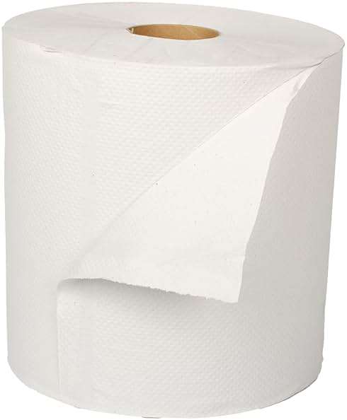 Karat Commercial Paper Towel Rolls, Absorbent & Sturdy for High Traffic Areas, White (Pack of 6) - Image 2