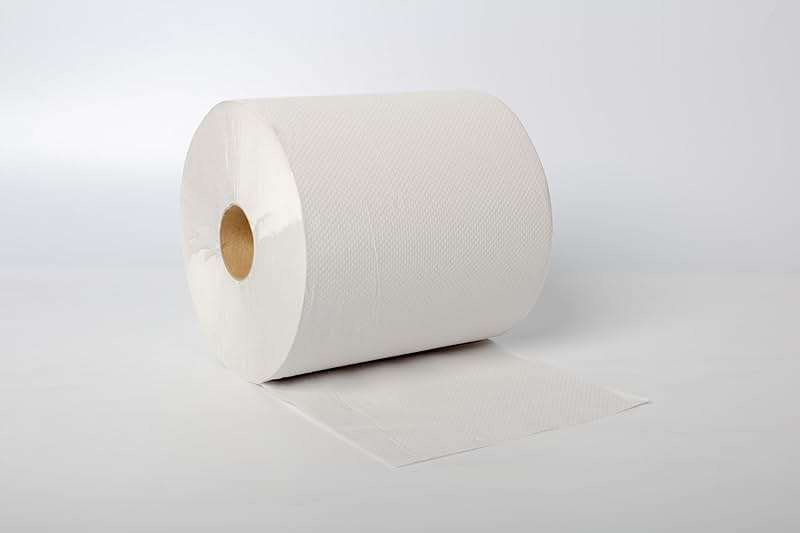 Karat Commercial Paper Towel Rolls, Absorbent & Sturdy for High Traffic Areas, White (Pack of 6) - Image 4