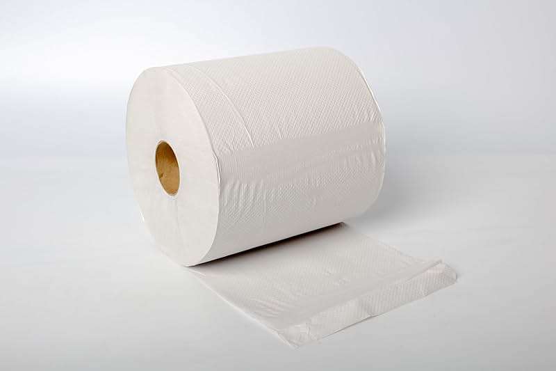 Karat Commercial Paper Towel Rolls, Absorbent & Sturdy for High Traffic Areas, White (Pack of 6) - Image 5