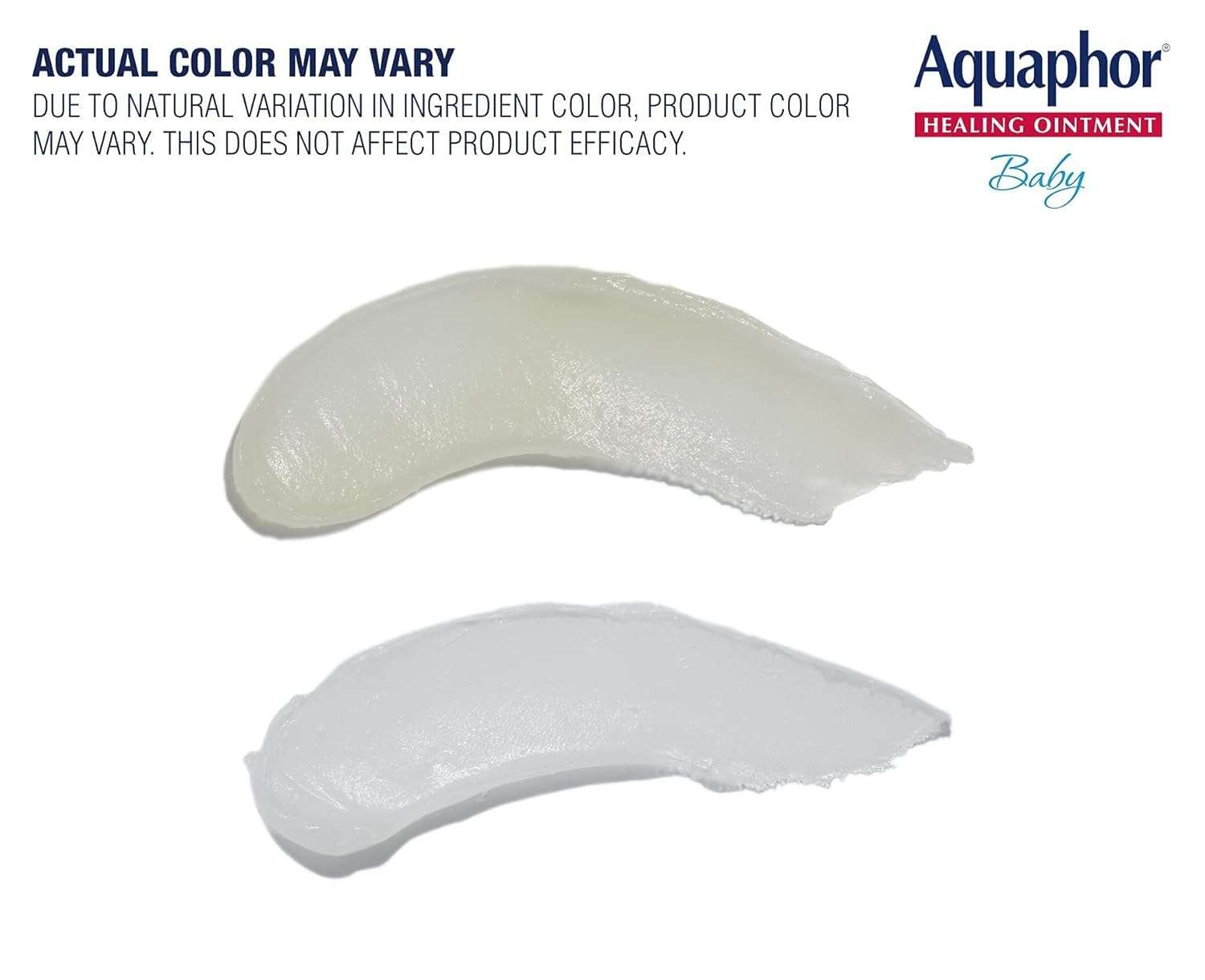 Aquaphor Baby Healing Ointment - Advanced Therapy for Chapped Cheeks and Diaper Rash - 3 oz. Tube - Image 2