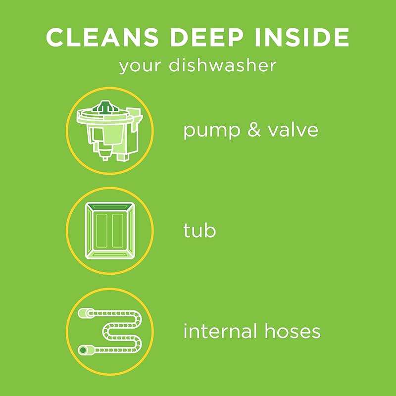 Affresh Dishwasher Cleaner, Helps Power Away Odor Causing Bacteria, Limescale, Mineral Deposits & Grime Inside Pump, Tub & Hoses, 6 Tablets, 6 Month Supply - Image 4
