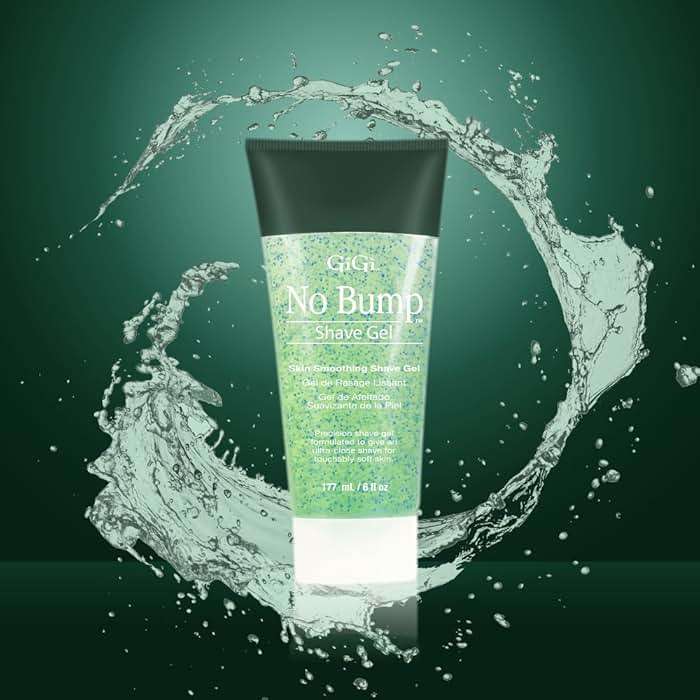 GiGi No Bump Skin Smoothing Shave Gel with Salicylic Acid, and Chamomile Extract, Prevents Ingrown Hairs, Bumps, and Razor Burns, 6 fl oz - 1 Pack - Image 5