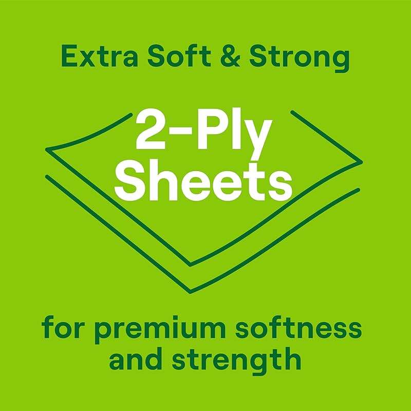 Seventh Generation Toilet Paper, 100% Recycled 2-Ply Bath Tissue, 4 Pack x 12 Rolls of 240 Sheets, Extra Soft, Strong for Home & RV, Whitened without Chlorine Bleach, No Dyes, Fragrances, Septic Safe - Image 4