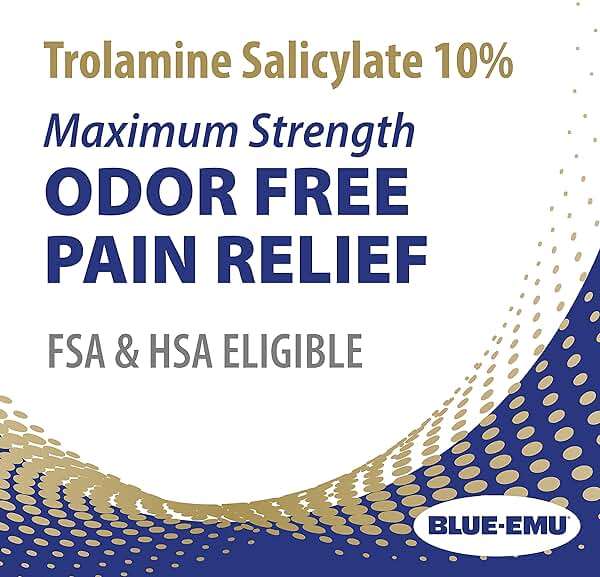 BLUE-EMU Maximum Pain Relief Cream for Arthritis, Muscle, & Joint Aches, 3 Oz, 1 Pack - Image 5
