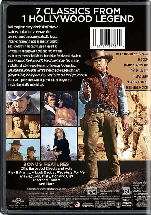 Clint Eastwood: The Universal Pictures 7-Movie Collection [DVD] - Image 2