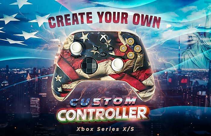 Controller Bullet Buttons for Xbox One Series X S - Made With Real 9MM Spent Bullet Casings - Includes Tools - Image 3