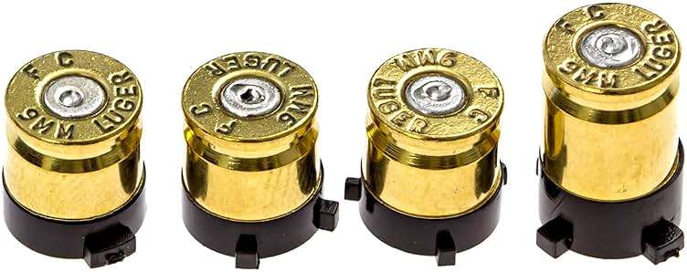 Controller Bullet Buttons for Xbox One Series X S - Made With Real 9MM Spent Bullet Casings - Includes Tools - Image 5