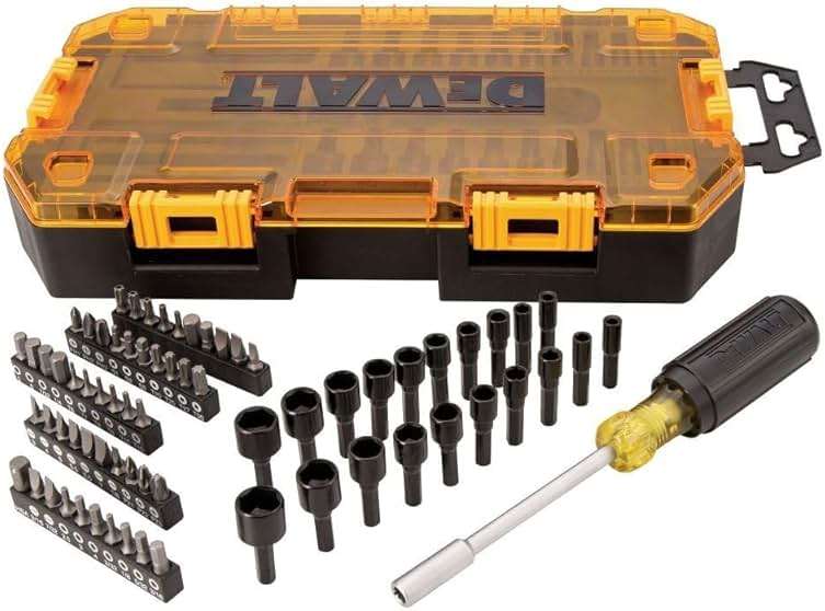 DEWALT Screwdriver Bit Set with Nut Drivers, 71-Piece (DWMT73808) - Image 1