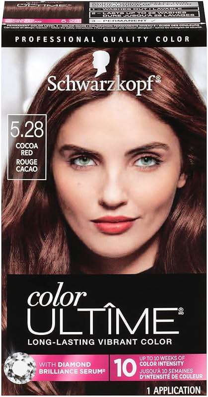 Schwarzkopf Color Ultime Hair Color Cream, 5.28 Cocoa Red (Packaging May Vary) - Image 8
