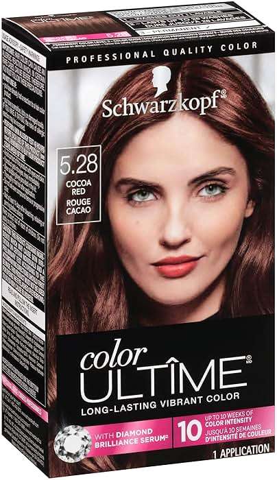 Schwarzkopf Color Ultime Hair Color Cream, 5.28 Cocoa Red (Packaging May Vary) - Image 9
