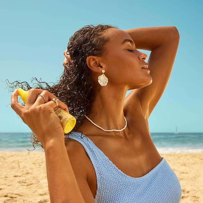 Sun Bum Revitalizing 3 in 1 Leave In Conditioner - Anti Frizz Detangler - Color Friendly with UV Protection - Enriched with Coconut Oil and Banana - 4 oz - Image 4