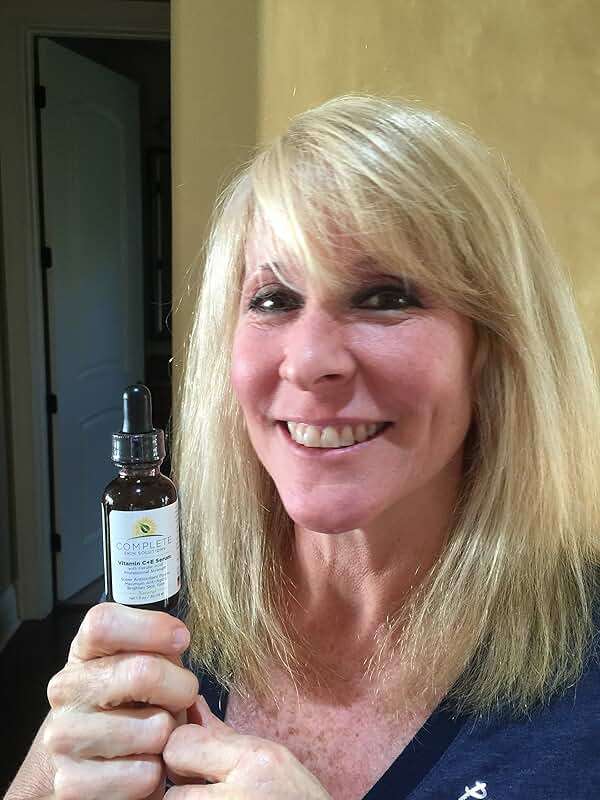 Complete Skin Solutions Natural Vitamin C E Serum with Ferulic Acid 1 oz | Hyaluronic Acid - Image 8