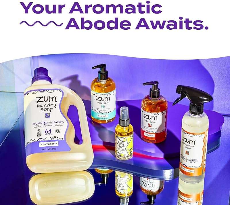 Indigo Wild Zum Mist Room & Body Spray - Aromatherapy Essential Oil Spray - Natural Body Mist & Room Spray - Lavender-Mint Scent - 4 fl oz (2 Pack) - Image 4