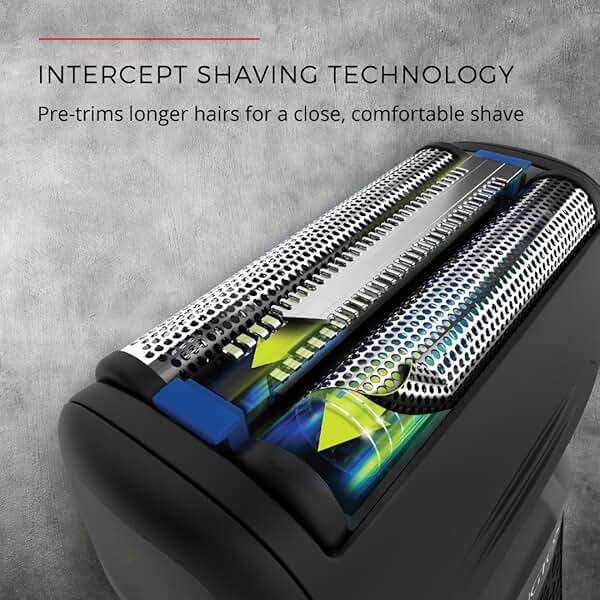 Remington Comfort Series Foil Shaver for Men, Electric Shaver, Pop-up Trimmer, Blue, PF7400E - Image 2