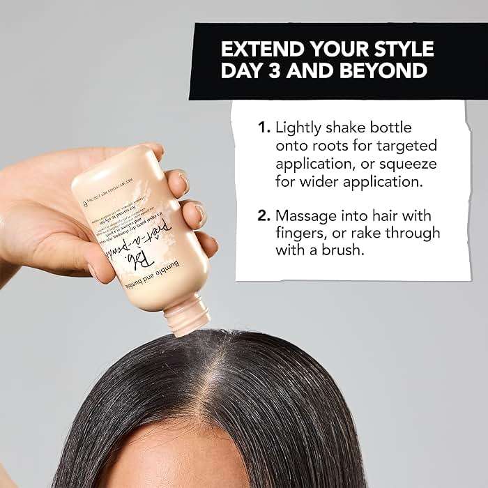 Bumble and bumble. Prêt-à-powder Dry Shampoo Powder | Adds Volume, Texture + Absorbs Oil | Non-Aerosol | For All Wavy + Straight Hair Types - Image 9