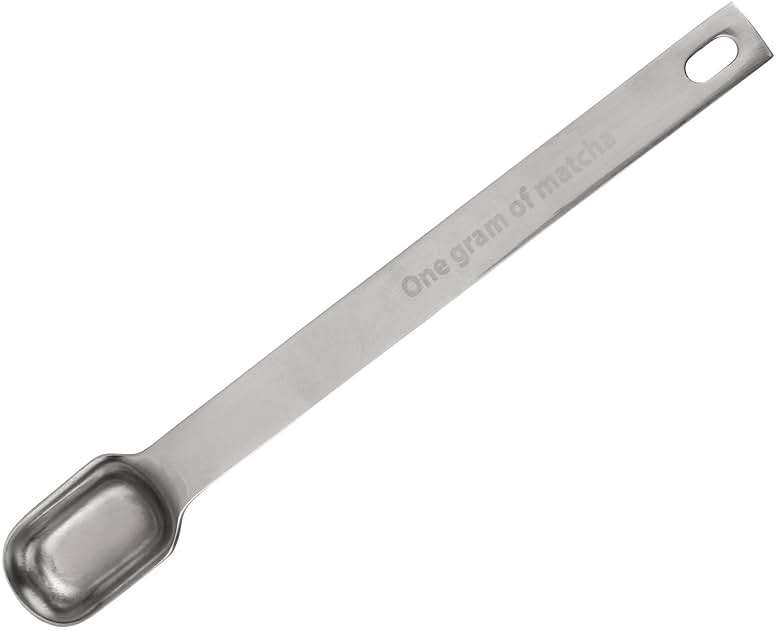 DOCTOR KING Matcha Measuring Spoon (Matcha Tea Scoop) | Premium Stainless Steel 18/8 (AISI Grade 304) - Image 1