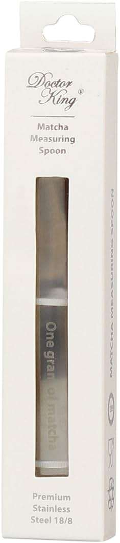 DOCTOR KING Matcha Measuring Spoon (Matcha Tea Scoop) | Premium Stainless Steel 18/8 (AISI Grade 304) - Image 2