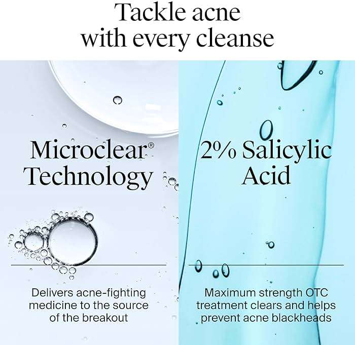 Neutrogena Oil-Free Acne Face Wash - Facial Cleanser with Salicylic Acid, Daily Cleanser for Oily & Acne-Prone Skin, Clears & Helps Prevent Breakouts, Clear Formula, 9.1 fl. oz. Bottle - Image 5