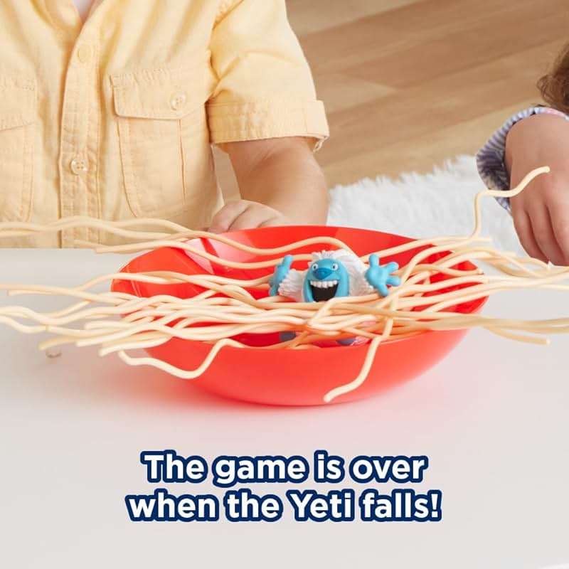 Yeti in My Spaghetti Board Game – Kids Games, Family Game, Multi-Player, Board Games for Family Night, Preschool Toys, Hand-Eye-Coordination Game, Don’t Drop Yeti, Ages 4+ - Image 4
