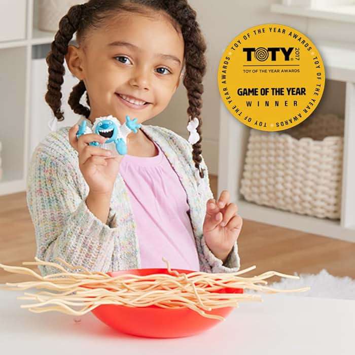 Yeti in My Spaghetti Board Game – Kids Games, Family Game, Multi-Player, Board Games for Family Night, Preschool Toys, Hand-Eye-Coordination Game, Don’t Drop Yeti, Ages 4+ - Image 5