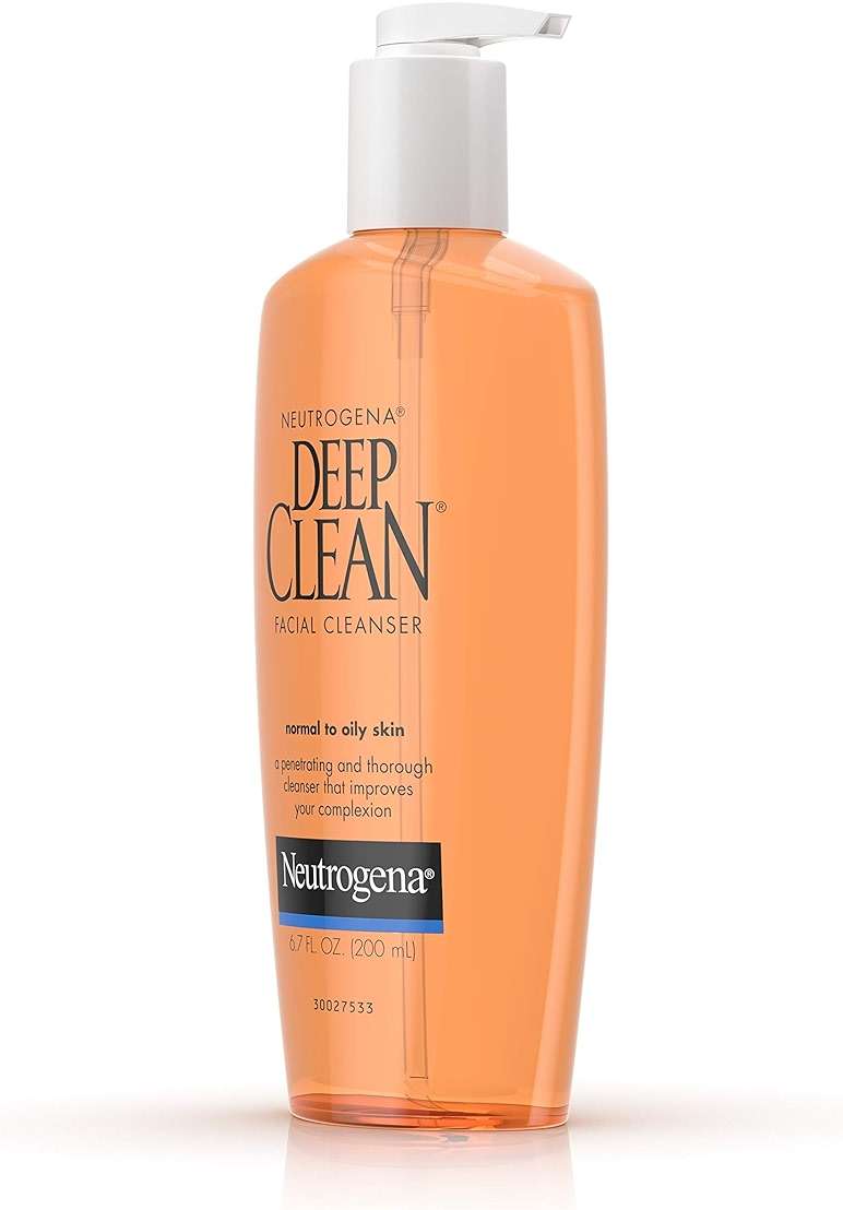 Neutrogena Deep Clean Daily Facial Cleanser with Beta Hydroxy Acid for Normal to Oily Skin, Alcohol-Free, Oil-Free & Non-Comedogenic, 6.7 fl. oz - Image 10