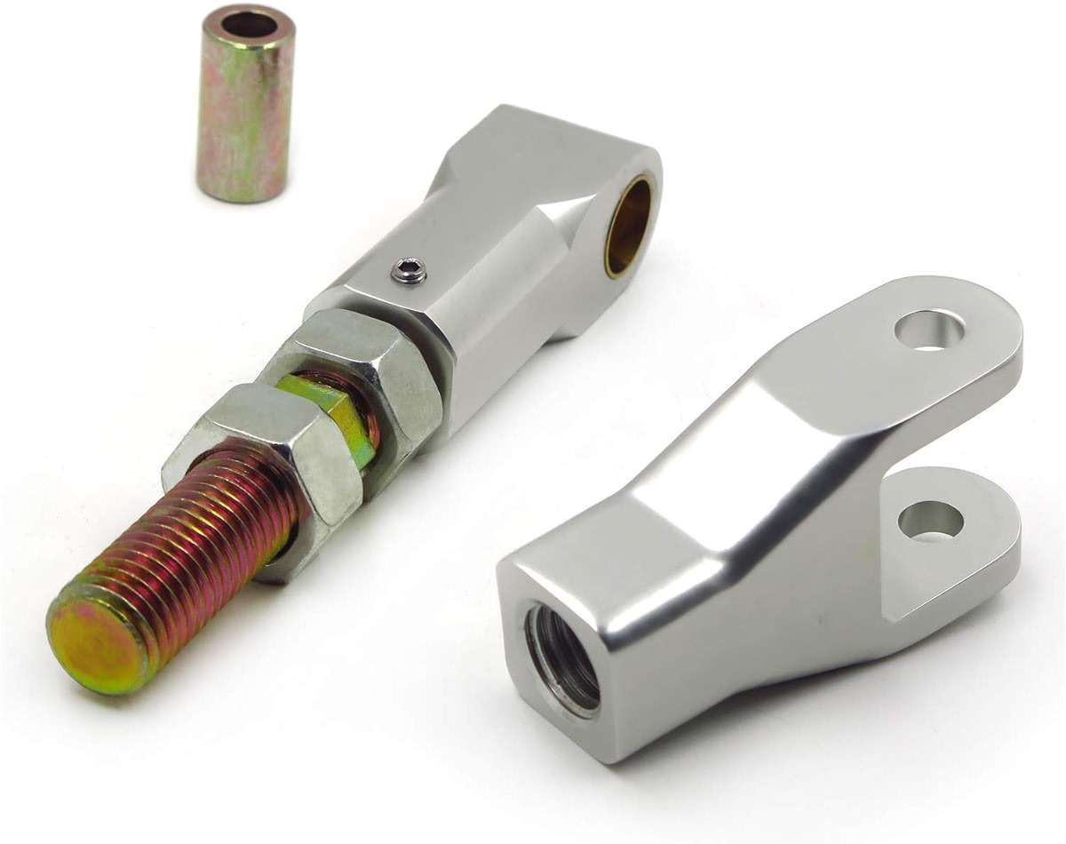 HTTMT MT284-005- Motorcycle Adjustable Rear Lowering Kits Fit Compatible with All years 450R 400EX TRX400EX TRX450R Silver - Image 4