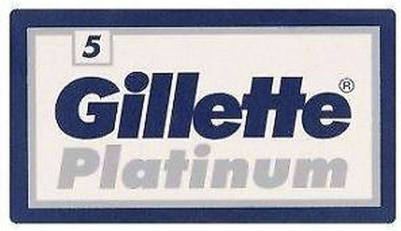 25 GILLETTE Platinum Double Edge Razor Blades Made in Russia - Image 1