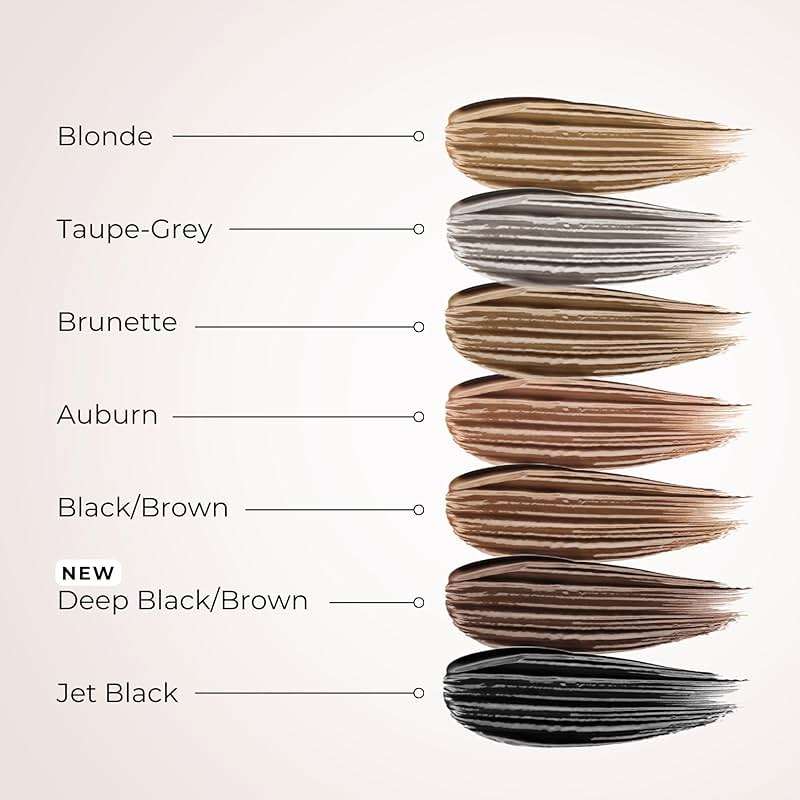 WUNDERBROW Eyebrow Gel, Waterproof, Smudgeproof, Long Lasting, Shade: Black/Brown, Vegan and Cruelty-Free - Image 6