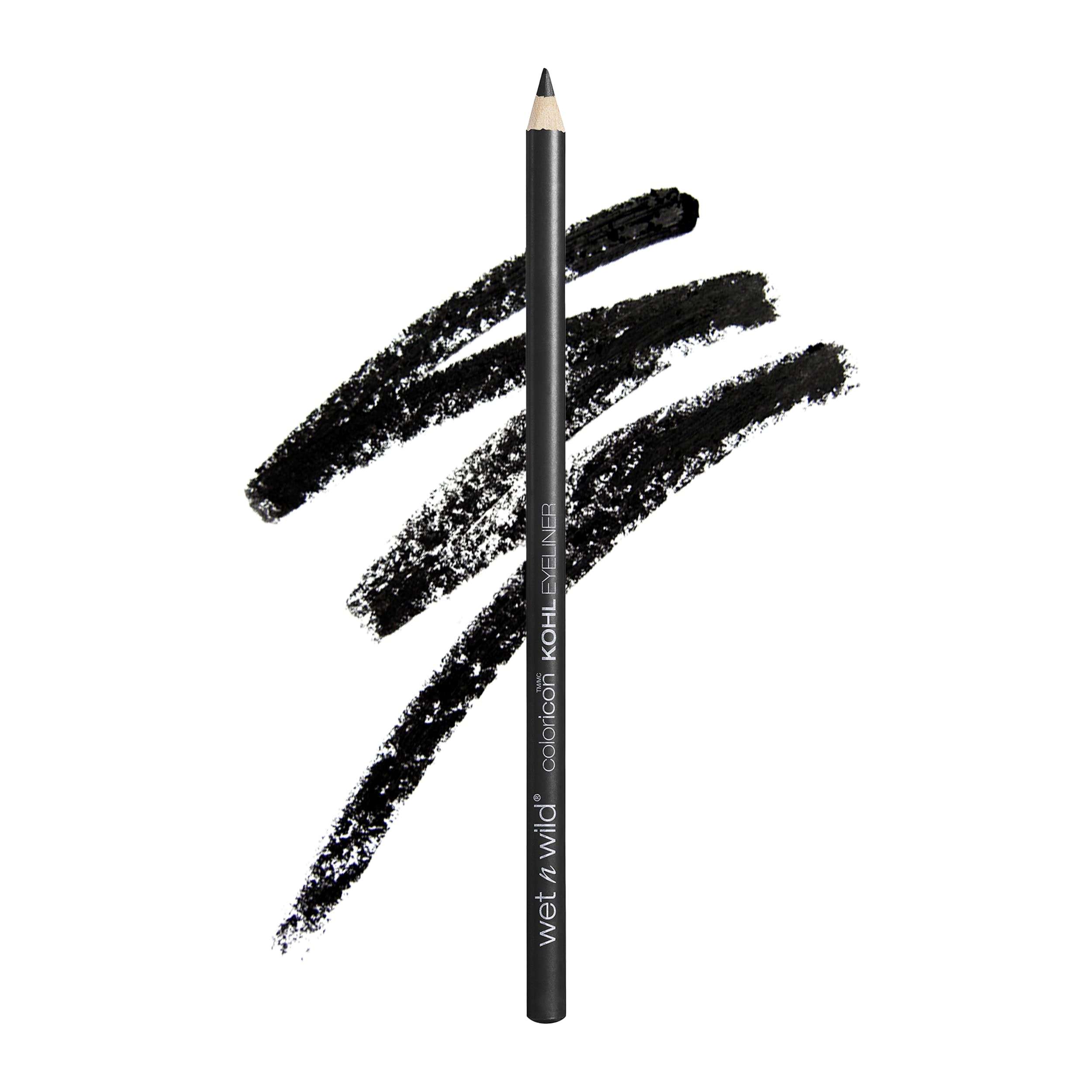 wet n wild Color Icon Kohl Eyeliner Pencil - Rich Hyper-Pigmented Color, Smooth Creamy Application, Long-Wearing Matte Finish Versatility, Cruelty-Free - Baby's Got Black - Image 1